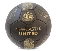 Hy-Pro Ballon de Football sous Licence Officielle Newcastle United F.C. - Phantom, Taille 5, NUFC, entraînement, Match, Marchandise, Collection pour Enfants et Adultes
