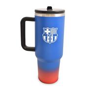Hy-Pro Bouteille isotherme en métal avec paille - Bouteille d'eau portable pour le sport et un usage quotidien - 1,18 l - Design en acier inoxydable