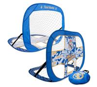 Hy-Pro But de football Team Merchandise Real Madrid 1,2 x 0,9 m Pop-up 2-en-1 Rouge Enfants