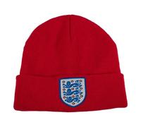 Hy-Pro Casquette Officielle Angleterre pour Hommes, Femmes et Enfants - Bonnets d'hiver Chauds et Confortables - Casquettes de Football Rouges Confortables avec Logo de l'équipe