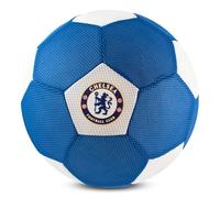 Hy-Pro Chelsea Ballon de Football géant sous Licence Officielle - Ballon géant en Maille de 35,5 cm pour Football et Jeux Multisports à l'intérieur et à l'extérieur - Ballon Souple et rebondissant