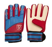 Hy-Pro Gants de Gardien de But West Ham FC sous Licence Officielle - Jeunesse - Design Delta - avec Paume Solide - pour garçons et Filles