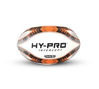 Hy-Pro Intercept Ballon de Rugby Unisexe pour Enfant Orange Taille 5