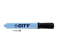 Hy-Pro Manchester City Grande Pompe de gonflage Portable Double Action pour Rugby, Basket-Ball, Netball - Légère avec Aiguille - pour Tous Les Ballons de Sport