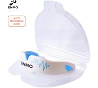 Enmo Maxilla Pro Gum Shield Protège-dents pour adulte et enfant de 10 ans et plus avec étui pour le rugby, la boxe, le hockey et les sports de contact - Protège-dents avec ébullition et morsure,