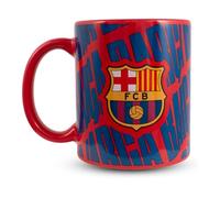 Hy-Pro Mug Barca en céramique sous licence officielle Barcelone - 325 ml - Tasse pour fans de football pour boissons chaudes - Passe au micro-ondes et au lave-vaisselle - Cadeau pour homme et garçon