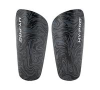 Hy-Pro Protège-Tibias avec Chaussettes de Football - Chaussettes élastiques Respirantes et sécurisées pour Joueurs de 160 à 180 cm - Grande Taille, Design sans Sangle pour Une Protection sûre