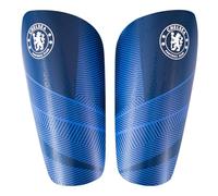 Hy-Pro Protège-Tibias Chelsea F.C. Produit sous Licence Officielle, Respirant, léger, Durable, équipement de Protection, Produit Chelsea, Excellente idée Cadeau de Football