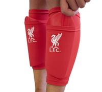 Hy-Pro Protège-tibias sous licence officielle Liverpool F.C. - Avec manchon de chaussette - Pour enfant - Respirant, léger, durable - Excellente idée cadeau de football