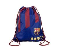 Hy-Pro Sac de sport léger à rayures avec cordon de serrage - Produit sous licence officielle Barcelone - Sac de sport léger pour enfants, adolescents et adultes