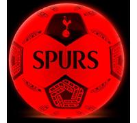Hy-Pro Tottenham Hotspur Ballon de Football Lumineux à LED Taille 5 avec lumières phosphorescentes Activées aux Chocs Arrêt Automatique Convient à Tous Les âges
