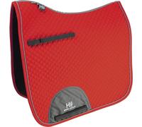 Hy Sport Active - Chabraque "Dressage" BZ4908 (poney/petit cheval(Cob)) (rouge à rosettes)