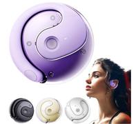 Hy-T26 X15 Pro Écouteurs Bluetooth sans fil à suspendre avec rangées ouvertes, écouteurs stéréo 3D à suspendre, écouteurs Bluetooth 5.4 étanches pour le sport (violet)