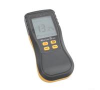 HY16C Humidimètre non destructif pour bois, testeur d'humidité sans broche pour bois dur, bois tendre, béton et matériaux de construction avec alarme LED et 4 modes