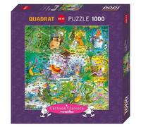 Heye- Puzzle Carré Wildlife 1000 Pièces, 29799