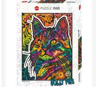 Heye Puzzle Necessity Cat Puzzle Blanc