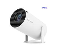 (HY300 Pro-Blanc) Projecteur Magcubic 4K Wifi6 Android11 260 ANSI Double WIFI Allwinner H713 BT5.0