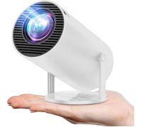 Hy300 Pro Mini Projecteur - 4K/720P, Correction Auto, Rotation 180°, Wifi6 Bt5.2, Android 11, Portable Extérieur