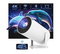HY300 PRO - Projecteur portable - 4K - Android 13.0 - 1080P Avec Wifi 6, Bluetooth 5.2