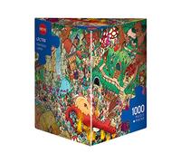 (HY30021) - Heye Puzzles Triangular 1000 PC - Fantasyland, Lectrr