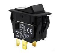 HY60E DPST Industrial ON-OFF Rocker Switches for Machine Tool Equipment 4Pins NWPNLXEA