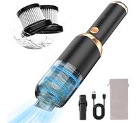 HyAdierTech Aspirateur à Main, 13000PA Aspirateur Voiture sans Fil, Multifonctionnel Aspirateur Voiture Puissant avec 2 Filtre HEPA, Rechargeable Aspirateur avec Lampe de Poche pour Voiture Maison