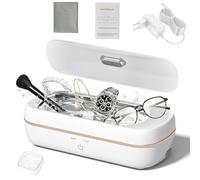 HyAdierTech Nettoyeur à Ultrasons, 350ml Ultrasons Appareil de Nettoyage, 48000Hz Machine de Nettoyage Professionnel avec 2 Modes de Nettoyage, pour Montres Bijoux Collier Montre Pièces Outil