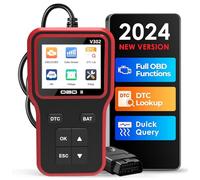 HyAdierTech OBD2 Diagnostic Auto Valise Voiture, V302 Scanner Universel Lecteur Code Voiture, OBD Diagnostic Auto Multimarque, Outil de Diagnostic pour Tous Les protocoles OBDII Voitures Depuis 1996