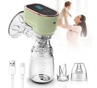 HyAdierTech Tire Lait Électrique, Tire Lait Electrique Main Libre, 3 Modes et 9 Niveaux Recueil Lait Maternel, Tire Lait Sans Fil et Silencieux avec Ecran LED, Tire-Lait Électrique avec Biberon