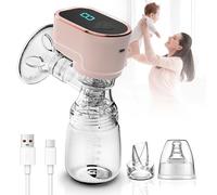 HyAdierTech Tire Lait Électrique,Tire Lait Electrique Main Libre, 3 Modes et 9 Niveaux Recueil Lait Maternel,Tire Lait Sans Fil et Silencieux avec Ecran LED,Tire-Lait Électrique avec Biberon