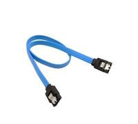 HYAGBCOP Lot de 1 à 10 câbles SATA 3.0 vers disque dur SSD HDD SATA3.0 III 40 cm 6 Gbit/s pour disque dur SATA SSD CD pilote (10 pièces, bleu)