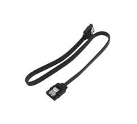 HYAGBCOP Lot de 1 à 10 câbles SATA 3.0 vers disque dur SSD HDD SATA3.0 III 40 cm 6 Gbit/s pour disque dur SATA SSD CD pilote (1 pièce, noir)