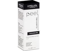 Hyalual Aclaración Cáscara | Peeling aux | Usage Professionnel Uniquement | Peeling multiactif aux acides pour protocoles professionnels dédiés aux peaux grasses et