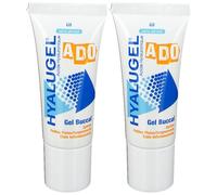 HYALUGEL® Ado - Gel buccal Lésions liées au port d'appareil orthodontique Aphtes Petites plaies Etats inflammatoires (saignement) Acide Hyaluronique Goût chewing-gum Buccal 2x20 ml