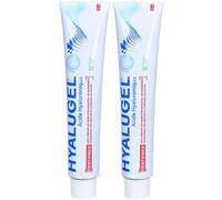 HYALUGEL - Dentifrice à l'acide hyaluronique Inflammation des gencives (gonflement, rougeur, saignement occasionnel), aphtes, irritations buccales, maladies parodontales Goût menthe-citron Tube 75 mL 