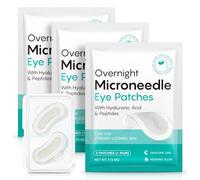 Hyaluron Microneedling Patchs pour les yeux - Hydratation intense et raffermissant pour un regard frais | Patchs microneedling pour les yeux améliorant les fines lignes | Patchs micro-aiguilles pour