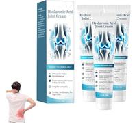 Hyaluronic Acid Joint Repair Cream,50g Hyaluronic Joint Creams avec extrait de curcuma, Crème Réparatrice Pour À L'acide Hyaluronique, Pour Le Dos,Le Cou,Les Mains,Les Genoux (3 Pcs)