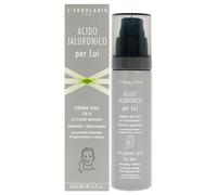 L'Erbolario Crème visage Acide hyaluronique hydratante matifiante pour homme 50 ml