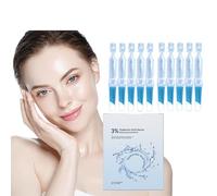 Hyaluronic Acid Serum - Acide Hyaluronique Serum Visage Ultra-Hydratant, Raffermissant Et éclaircissant Le Visage, Blanchissant La Peau 1.2ml * 5pcs (2pcs)