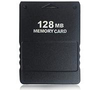 Hyamass Carte mémoire PS2 de 128 Mo (2043 blocs) - Haute vitesse de stockage - Compatible avec Sony Play Station 2 PS2 - Kits d'accessoires