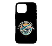 Hyams Beach Australia Requin rétro Vieilli Coque pour iPhone 16 Pro Max
