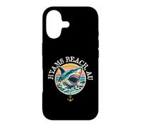Hyams Beach Australia Requin rétro Vieilli Coque pour iPhone 17