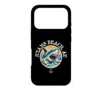 Hyams Beach Australia Requin rétro Vieilli Coque pour iPhone 17 Pro