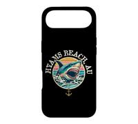 Hyams Beach Australia Requin rétro Vieilli Coque pour iPhone Air