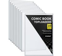 HYARUAT Lot de 10 étuis de protection rigides pour bandes dessinées de l'âge d'argent et les bandes dessinées actuelles