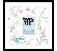HYBE. Album K-POP ILLIT [SUPER REAL ME] 1er Mini Album (Version SUPER ME) Scellé - Blanc, Bleu, Rose - 150 * 30 mm (sans poster) - Musique/K-POP