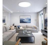 HYBEC - Downlight LED de surface pour plafond, plafonnier pour cuisine et salle de bain, lampe de plafond, 30 W (Pack 1)