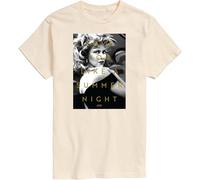 Hybrid Apparel - Grease - Black & White Photo Sandy - Love You Like Summer Nights - Men's Short Sleeve Graphic T-Shirt Hemden(Large)