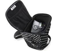 Hybrid Camera Bag with SLR Accessories Storage and Waterproof Cover-Compatible with Canon,Pentax,Sony,Nikon and More SLR Cameras with 18-135mm/18-55mm Lens-Polka Dots