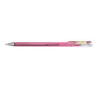 Hybrid Stylo roller 'Dual Penn', or/rouge